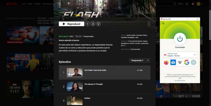 The Flash Temporada 7 y 8 en Netflix ¿Cómo verlas en LATAM o España?