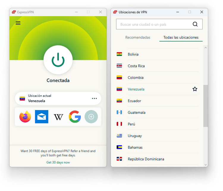 ExpressVPN - Venezuela