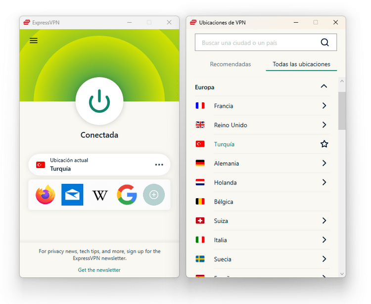 ExpressVPN - Turquía